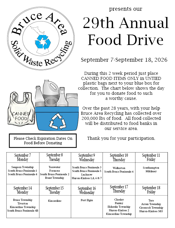 2026 food drive